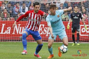 Lee más sobre el artículo El Barça B vence al Sporting y se queda a tres puntos de la salvación