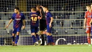 Lee más sobre el artículo Descenso y despedida con derrota del Barça B