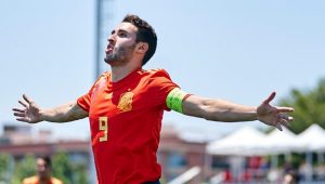 Lee más sobre el artículo El azulgrana Abel Ruiz lidera la Sub-18 en Los Juegos del Mediterraneo