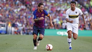 Lee más sobre el artículo Messi promete ir a por la Champions en la fiesta del Gamper