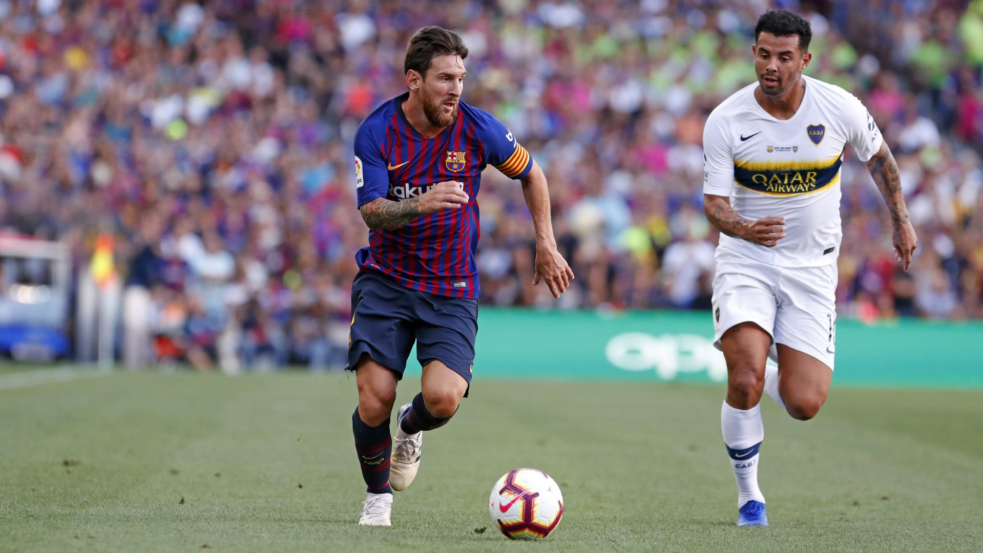 En este momento estás viendo Messi promete ir a por la Champions en la fiesta del Gamper