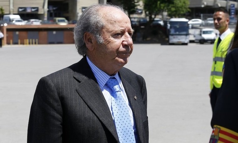Lee más sobre el artículo Fallece Josep Lluís Núñez, presidente del Barça del 78 al 2000