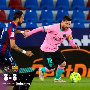 Lee más sobre el artículo 1×1 Levante – Barcelona: Liga sentenciada