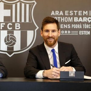 Lee más sobre el artículo Messi firmará su contrato en Argentina
