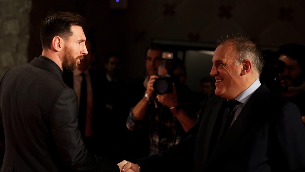 En este momento estás viendo Tebas cuidado que si Messi se va, te llamarán de Hacienda