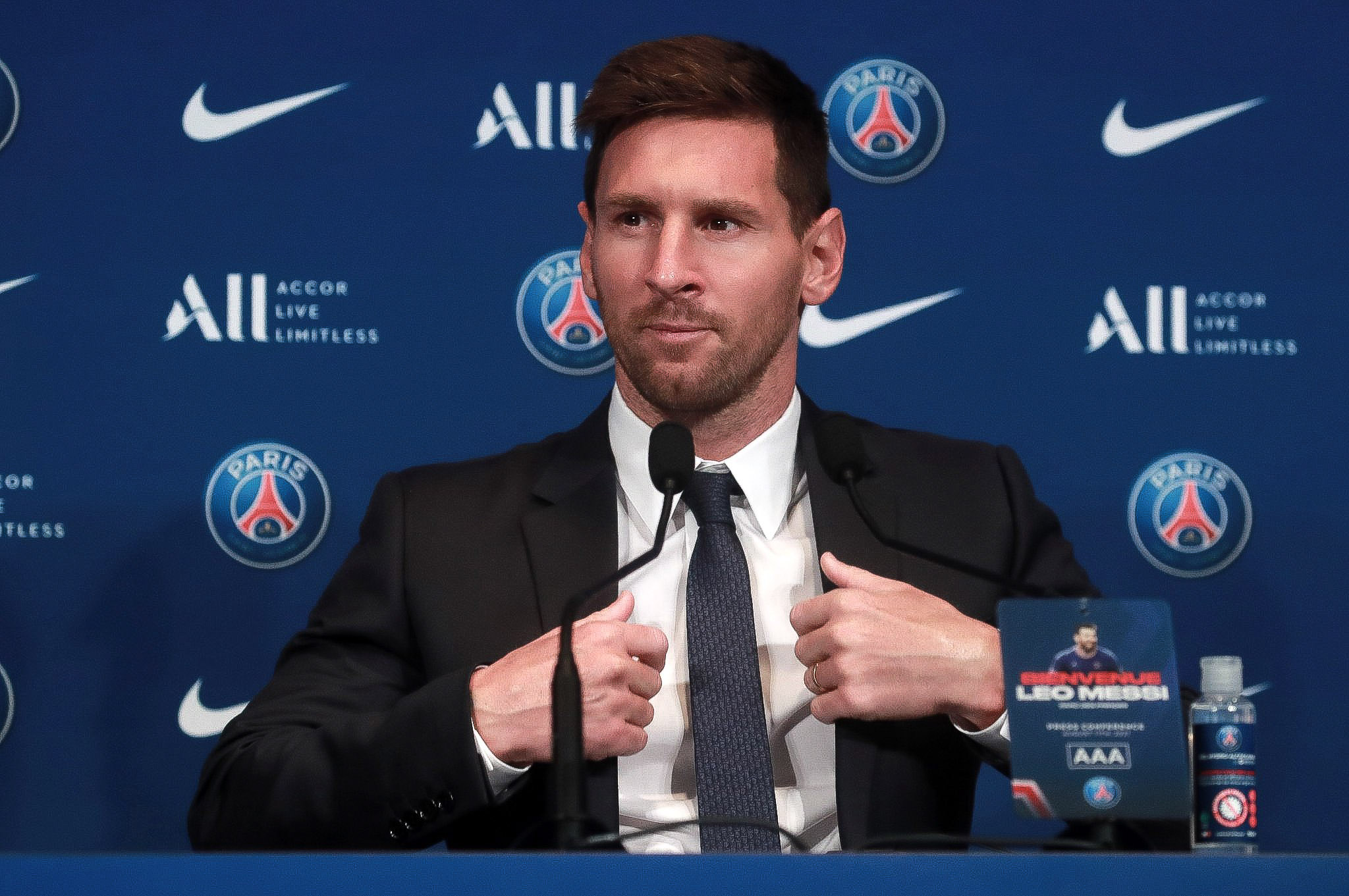 En este momento estás viendo El resumen de la conferencia de prensa de Messi como jugador del PSG