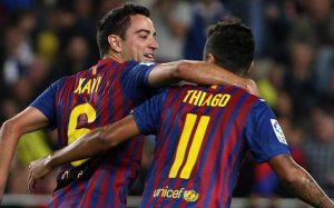 Lee más sobre el artículo Xavi quiere de vuelta a Thiago, ¿tiene sitio?