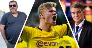 Lee más sobre el artículo Reunión secreta Laporta – Raiola en Mónaco