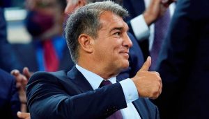 Lee más sobre el artículo Ser segundo lo pone feliz a Laporta